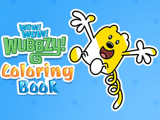 Wow Wow Wubbzy Coloring Book